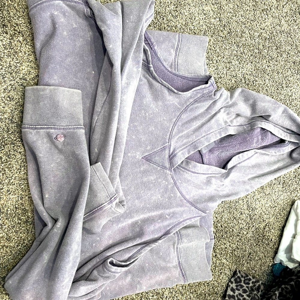 Calia Cold Shoulder Sweatshirt